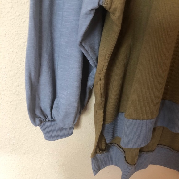 We The Free Army Combo Oversized Top - Picture 5 of 7